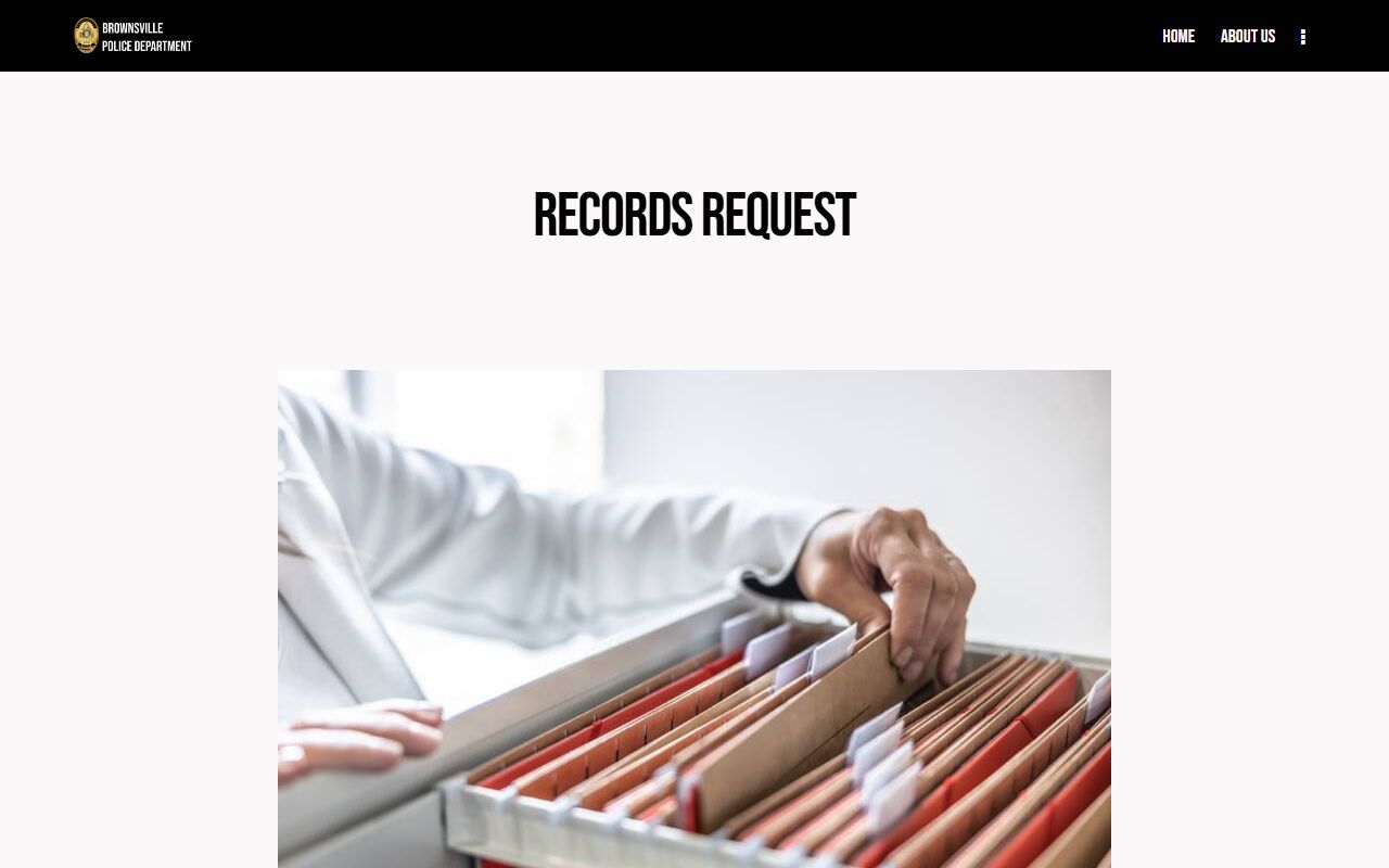 Brownsville recent arrests police records page