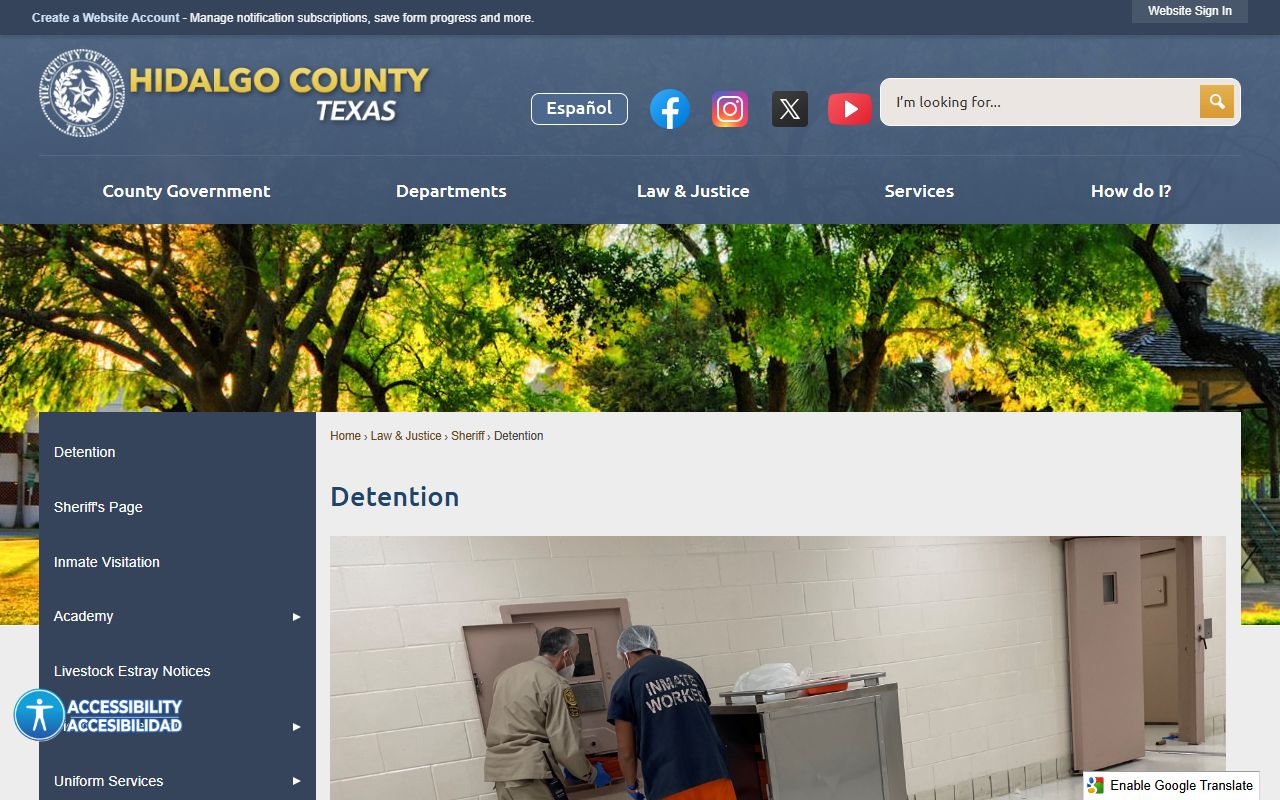 Edinburg recent arrests Hidalgo County detention center