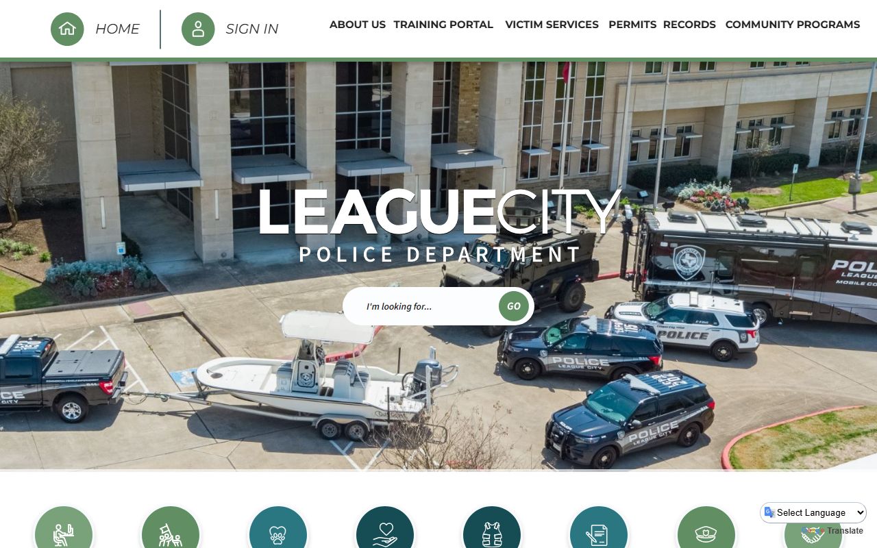 League City recent arrests police department website