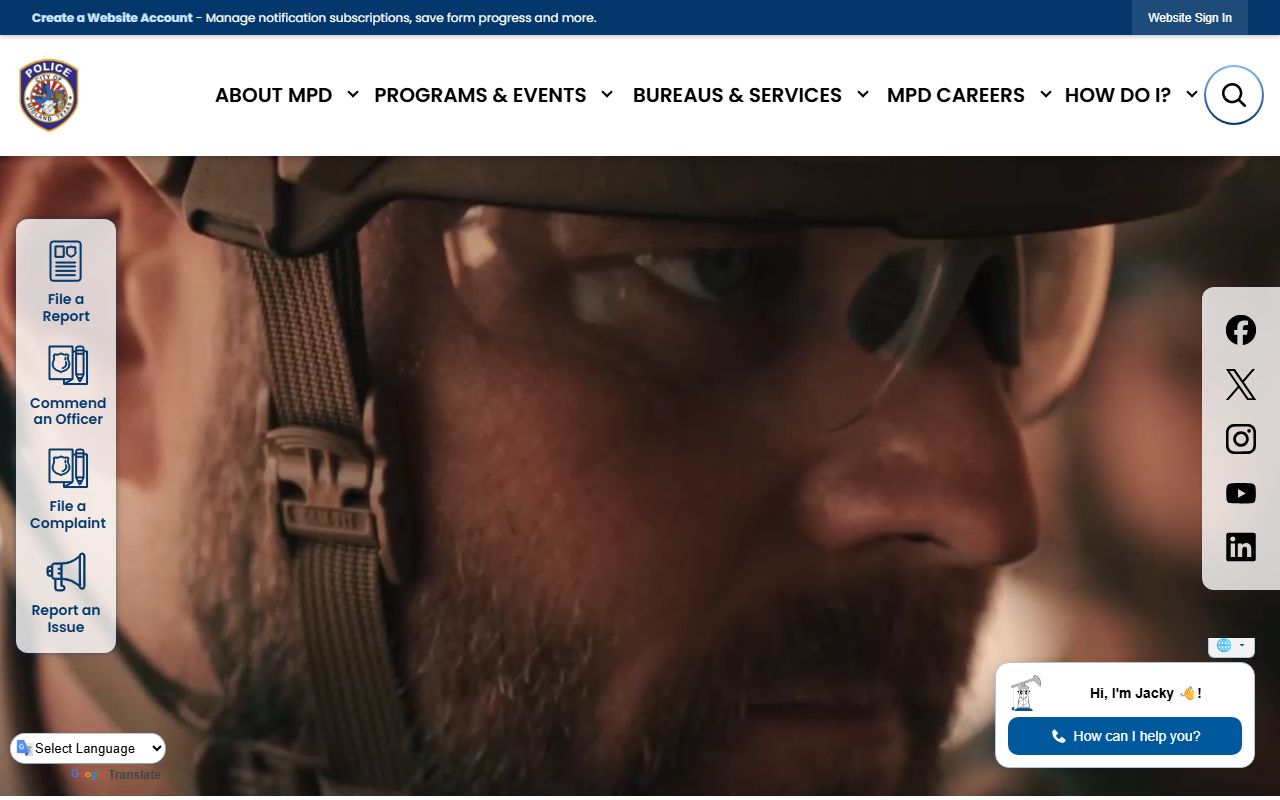 Midland recent arrests police department website