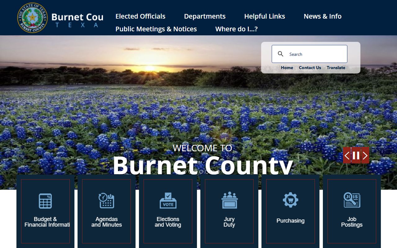 Burnet County recent arrests county website and sheriff office information