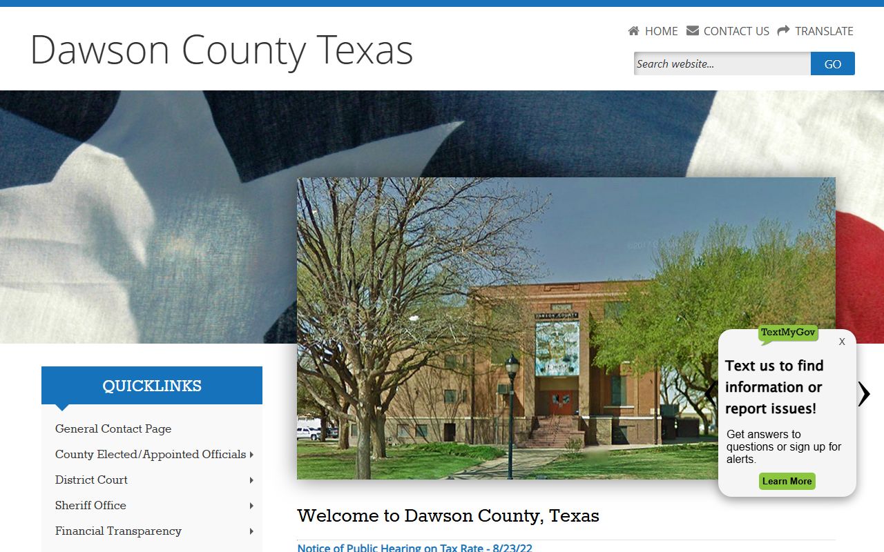 Dawson County recent arrests government website