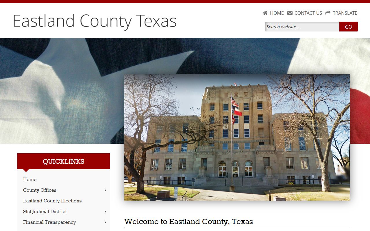 Eastland County recent arrests county website