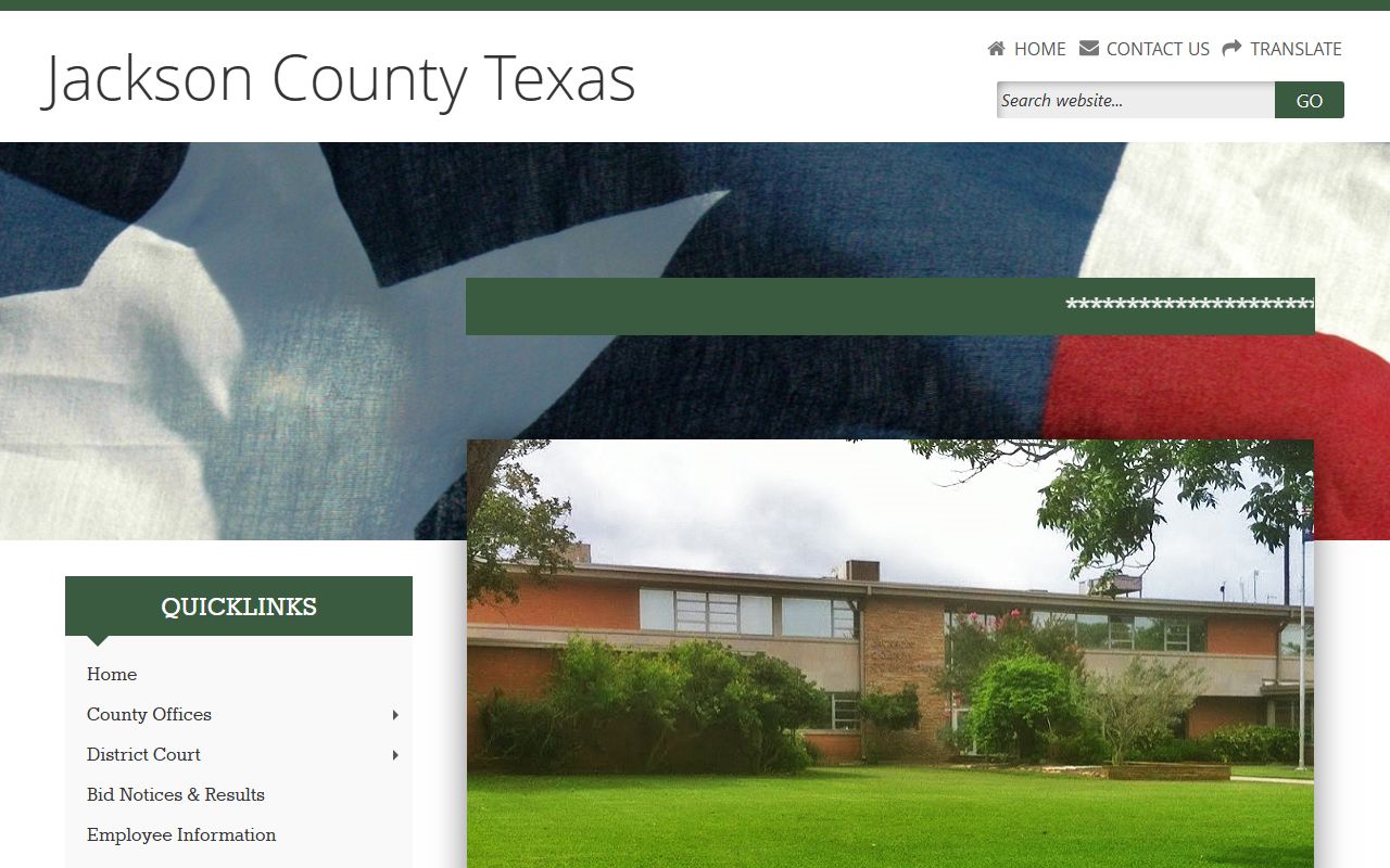 Jackson County official website showing Sheriff's Office details for arrest record searches
