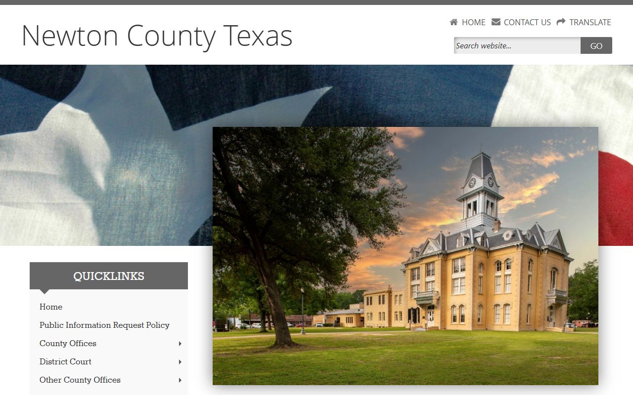 Newton County recent arrests county website homepage