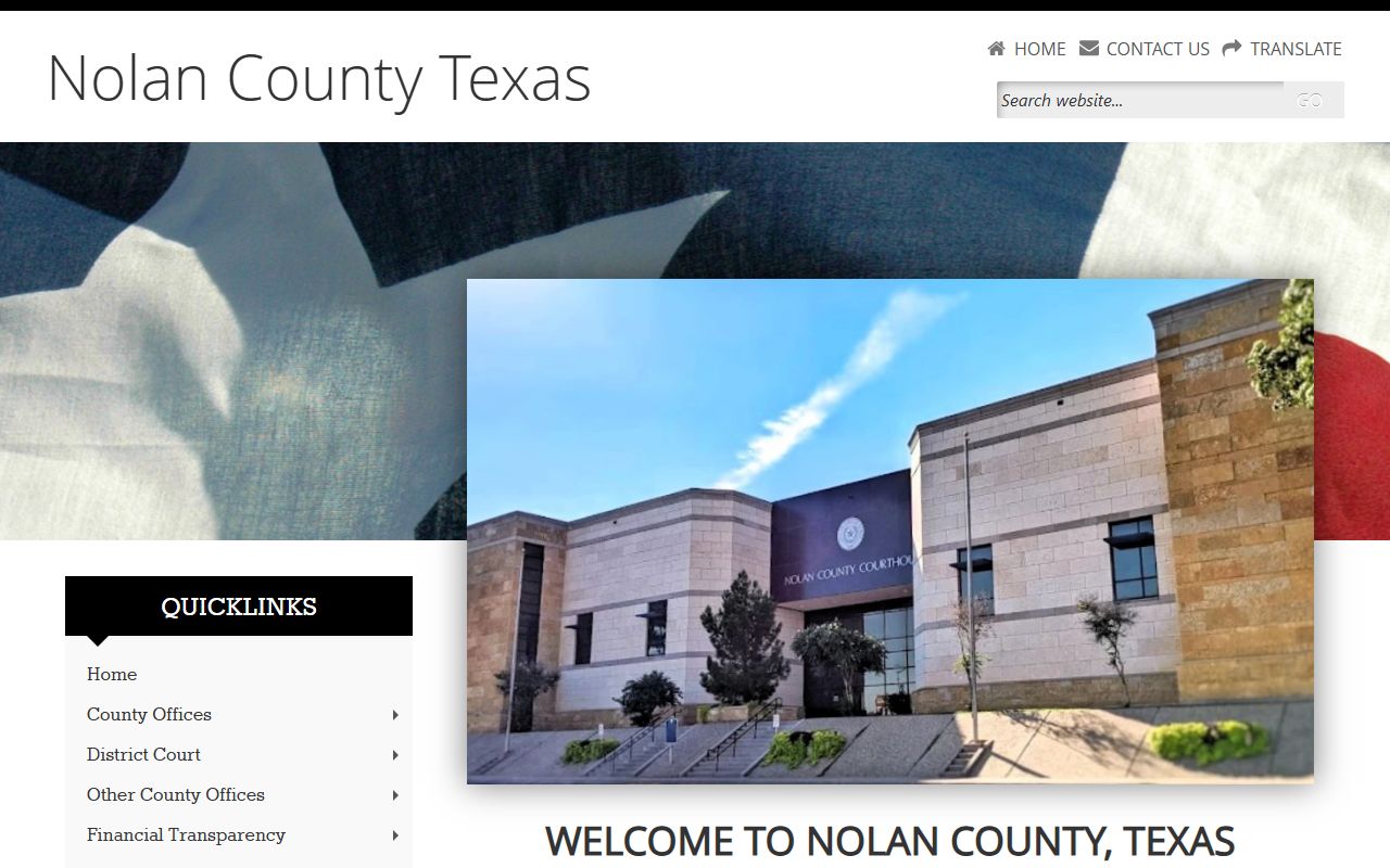 Nolan County recent arrests official county website