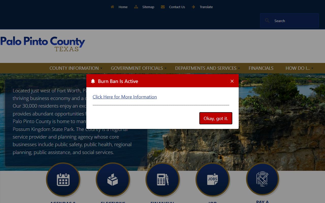 Palo Pinto County recent arrests official county website