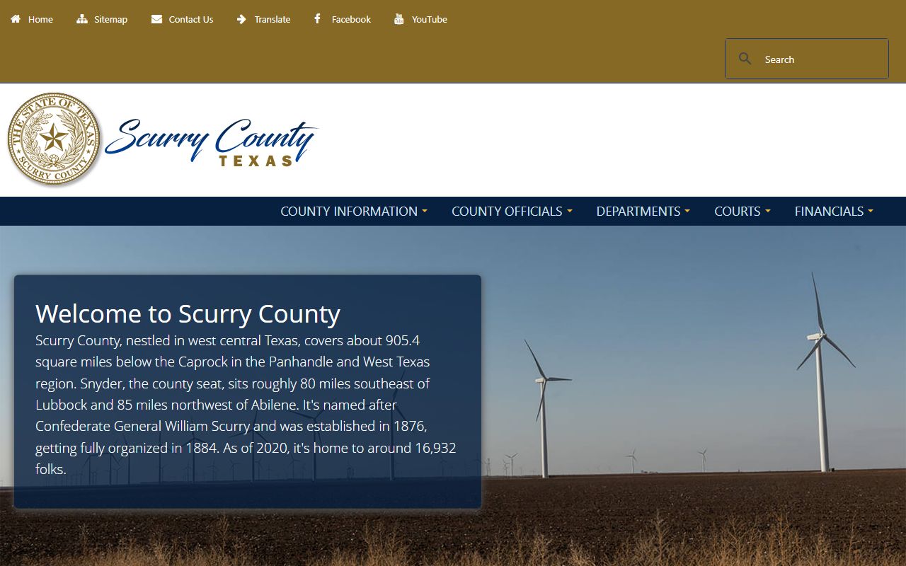 Scurry County recent arrests county website portal